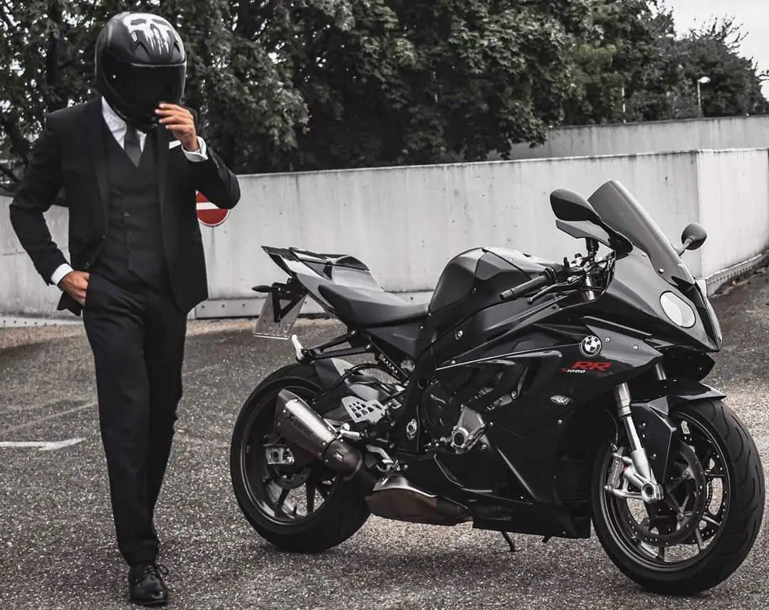 motorcycle suit over clothes